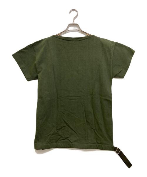 JIL SANDER（ジルサンダー）JIL SANDER (ジルサンダー) INSPECTED 20-06-2015 Tシャツ グリーン サイズ:Sの古着・服飾アイテム
