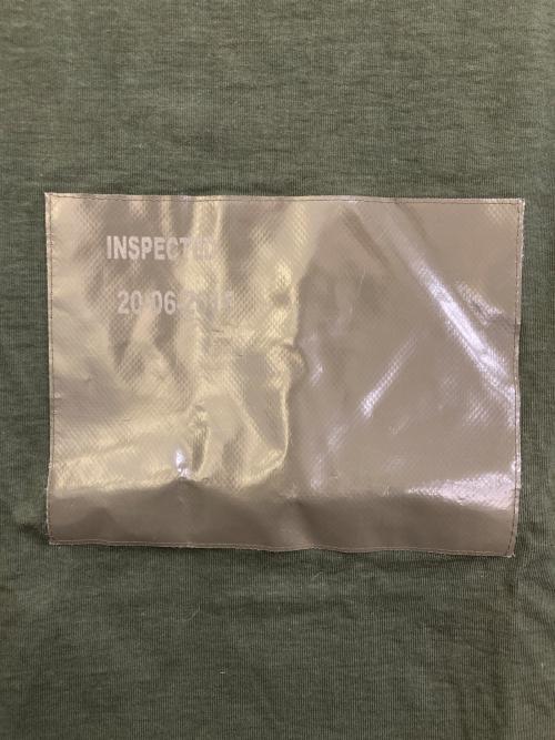 JIL SANDER（ジルサンダー）JIL SANDER (ジルサンダー) INSPECTED 20-06-2015 Tシャツ グリーン サイズ:Sの古着・服飾アイテム