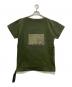 JIL SANDER（ジルサンダー）の古着「INSPECTED 20-06-2015 Tシャツ」｜グリーン