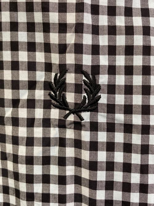 FRED PERRY（フレッドペリー）FRED PERRY (フレッドペリー) ギンガムチェックシャツ ブルー サイズ:Mの古着・服飾アイテム