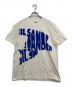 JIL SANDERジルサンダー）の古着「プリントTシャツ　706007 MB250008」｜ホワイト