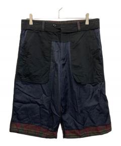 中古・古着通販】PRADA (プラダ) ハーフパンツ ブラック サイズ:48