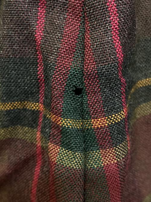 DRIES VAN NOTEN（ドリスヴァンノッテン）DRIES VAN NOTEN (ドリスヴァンノッテン) インサイドアウトチェックショートパンツ ブラック サイズ:48の古着・服飾アイテム
