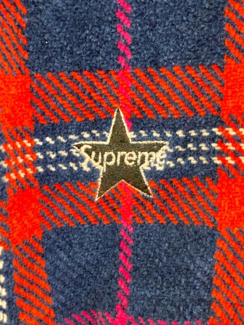 SUPREME（シュプリーム）SUPREME (シュプリーム) Plaid Velour Short ネイビー サイズ:Sの古着・服飾アイテム
