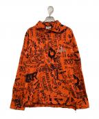 Vivienne Westwood manヴィヴィアン ウェストウッド マン）の古着「ポロシャツ　VW-M1-80274」｜オレンジ