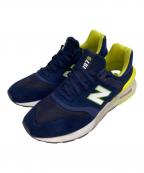 NEW BALANCEニューバランス）の古着「ローカットスニーカー」｜ネイビー