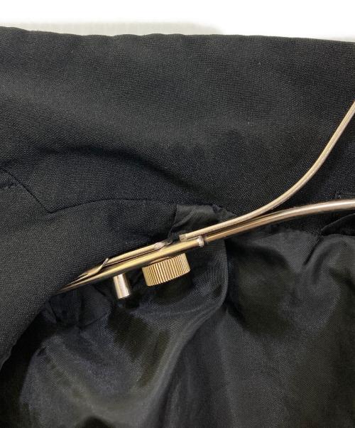 BLACK COMME des GARCONS（ブラックコムデギャルソン）BLACK COMME des GARCONS (ブラックコムデギャルソン) 縮絨テーラードジャケット ブラック サイズ:Sの古着・服飾アイテム