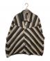 HOMME PLISSE ISSEY MIYAKE（オム プリッセ イッセイ ミヤケ）の古着「RB STRIPES 2」｜ブラック×グレー