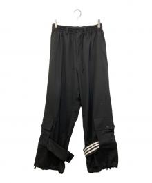 Y-3（ワイスリー）の古着「REFINED WOOL CARGO PANTS カーゴパンツ」｜ブラック