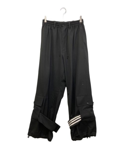 Y-3（ワイスリー）Y-3 (ワイスリー) REFINED WOOL CARGO PANTS カーゴパンツ ブラック サイズ:Sの古着・服飾アイテム