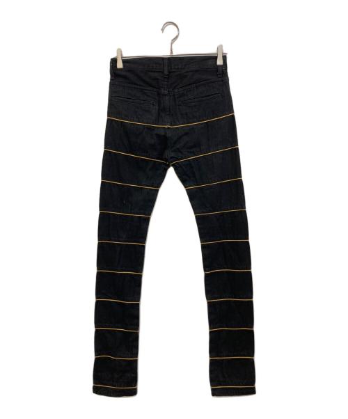 JOHN LAWRENCE SULLIVAN（ジョン ローレンス サリバン）JOHN LAWRENCE SULLIVAN (ジョン ローレンス サリバン) ストレートデニムパンツ ブラック サイズ:34の古着・服飾アイテム