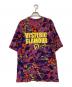 Hysteric Glamour（ヒステリックグラマー）の古着「CIRCLE GIRL LOGO TEE　02201CT30」｜パープル