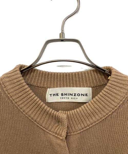 THE SHINZONE（ザ シンゾーン）THE SHINZONE (ザ シンゾーン) COTTON LONG RIB CARDIGAN　25SMSNI01 ベージュ サイズ:F0の古着・服飾アイテム