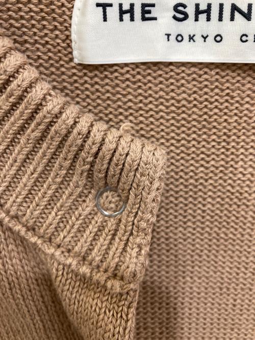 THE SHINZONE（ザ シンゾーン）THE SHINZONE (ザ シンゾーン) COTTON LONG RIB CARDIGAN　25SMSNI01 ベージュ サイズ:F0の古着・服飾アイテム
