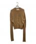 THE SHINZONE（ザ シンゾーン）の古着「COTTON LONG RIB CARDIGAN　25SMSNI01」｜ベージュ