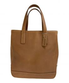 COACH（コーチ）の古着「レザートートバッグ　7787」｜ブラウン