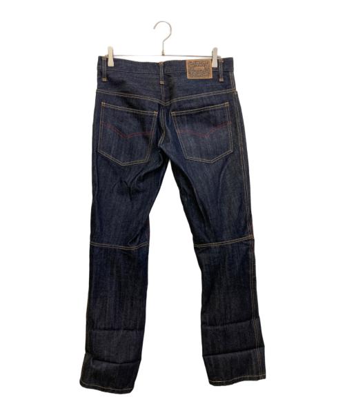 NEMETH（ネメス）NEMETH (ネメス) 立体裁断デニムパンツ インディゴ サイズ:Lの古着・服飾アイテム