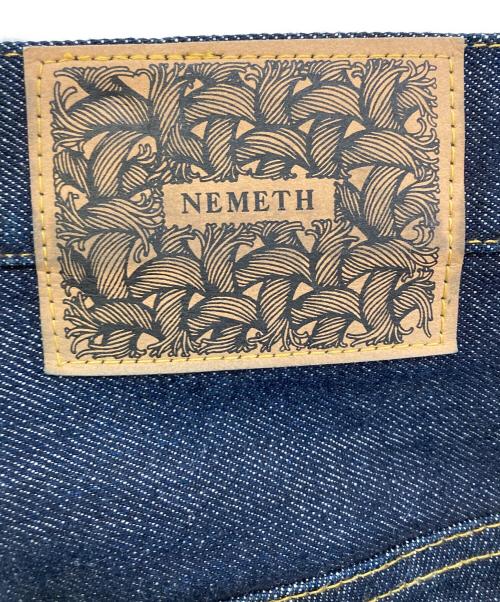 NEMETH（ネメス）NEMETH (ネメス) 立体裁断デニムパンツ インディゴ サイズ:Lの古着・服飾アイテム