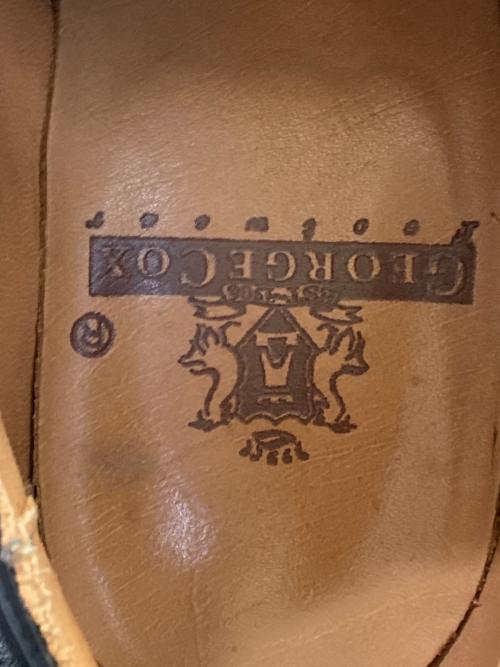 GEORGE COX（ジョージコックス）GEORGE COX (ジョージコックス) スチールトゥシューズ ブラック サイズ:8の古着・服飾アイテム