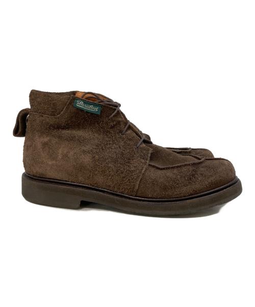 PARABOOT（パラブーツ）PARABOOT (パラブーツ) スエードチャッカブーツ ブラウン サイズ:8の古着・服飾アイテム