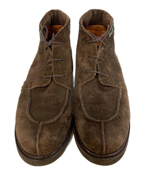 PARABOOT（パラブーツ）PARABOOT (パラブーツ) スエードチャッカブーツ ブラウン サイズ:8の古着・服飾アイテム