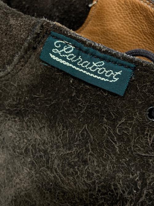 PARABOOT（パラブーツ）PARABOOT (パラブーツ) スエードチャッカブーツ ブラウン サイズ:8の古着・服飾アイテム