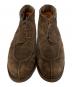 中古・古着 PARABOOT (パラブーツ) スエードチャッカブーツ ブラウン サイズ:8：8000円
