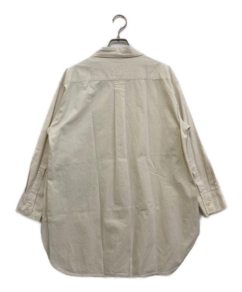 MHL（エムエイチエル）MHL (エムエイチエル) COTTON END ON END SHIRT　595-1153504 アイボリー サイズ:Ⅱの古着・服飾アイテム