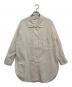 MHL（エムエイチエル）の古着「COTTON END ON END SHIRT　595-1153504」｜アイボリー