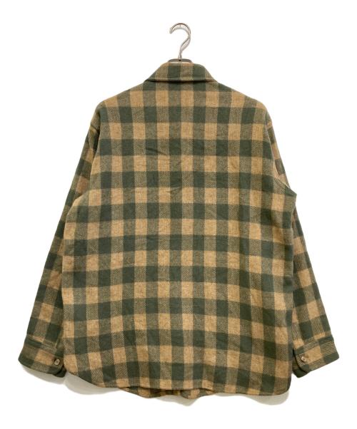 WOOLRICH（ウールリッチ）WOOLRICH (ウールリッチ) ウールチェックシャツ グリーン サイズ:Lの古着・服飾アイテム