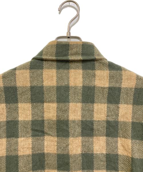 WOOLRICH（ウールリッチ）WOOLRICH (ウールリッチ) ウールチェックシャツ グリーン サイズ:Lの古着・服飾アイテム