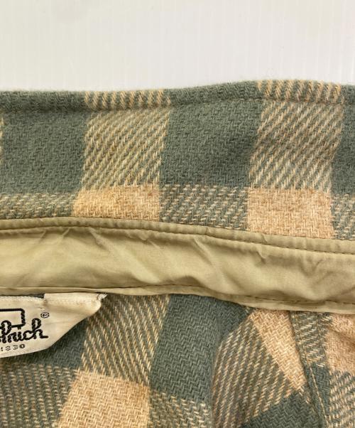 WOOLRICH（ウールリッチ）WOOLRICH (ウールリッチ) ウールチェックシャツ グリーン サイズ:Lの古着・服飾アイテム