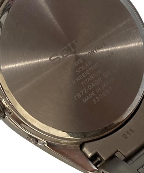 SEIKO（セイコー）SEIKO (セイコー) SELECTION Sシリーズ　7B72-0AG0 ホワイトの古着・服飾アイテム