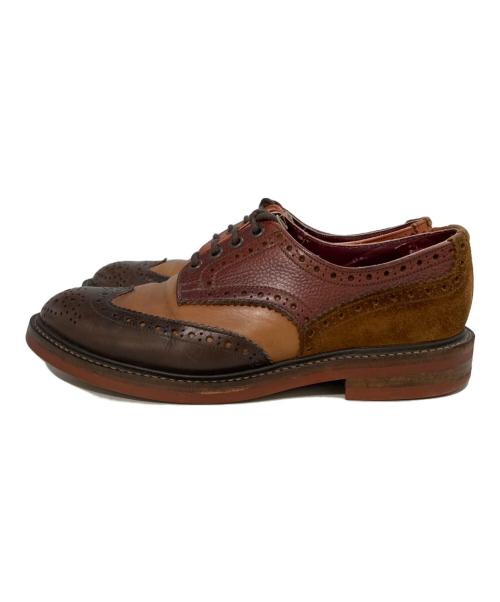 Tricker's（トリッカーズ）Tricker's (トリッカーズ) MONS MULTI DERBY BROGUES　MS932 ブラウン サイズ:7 1/2の古着・服飾アイテム