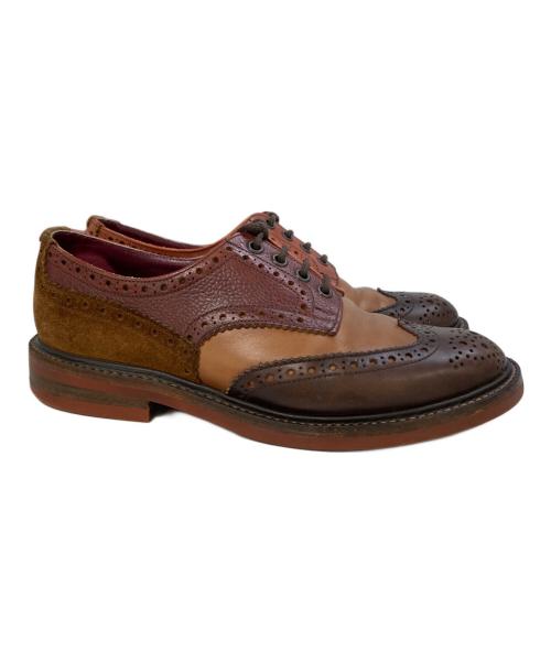 Tricker's（トリッカーズ）Tricker's (トリッカーズ) MONS MULTI DERBY BROGUES　MS932 ブラウン サイズ:7 1/2の古着・服飾アイテム