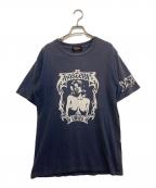 Hysteric Glamourヒステリックグラマー）の古着「OLDプリントTシャツ　2CT-0795」｜ネイビー