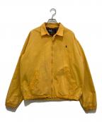 POLO RALPH LAURENポロ・ラルフローレン）の古着「スイングトップ」｜イエロー