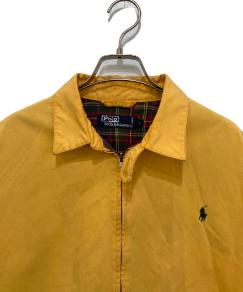 POLO RALPH LAUREN（ポロ・ラルフローレン）POLO RALPH LAUREN (ポロ・ラルフローレン) スイングトップ イエロー サイズ:Lの古着・服飾アイテム