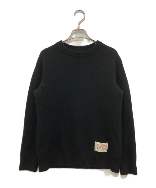 OUR LEGACY（アワーレガシー）OUR LEGACY (アワーレガシー) stussy (ステューシー) KNITTED ROUNDNECK ブラック サイズ:XSの古着・服飾アイテム