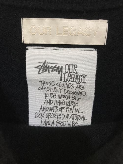 OUR LEGACY（アワーレガシー）OUR LEGACY (アワーレガシー) stussy (ステューシー) KNITTED ROUNDNECK ブラック サイズ:XSの古着・服飾アイテム