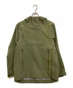 DESCENTE ALLTERRAINデザイント オルテライン）の古着「GORE-TEX マウンテンパーカー」｜グリーン