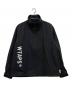 WTAPS（ダブルタップス）の古着「TRACK ACKET NYLON. TUSSAH. PERTEX」｜ブラック