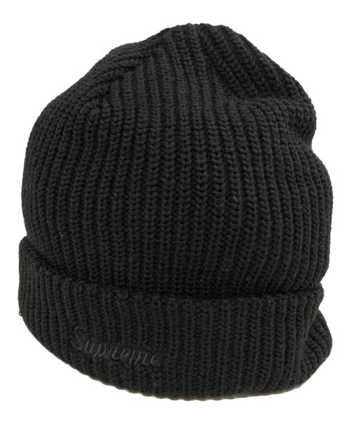 SUPREME（シュプリーム）SUPREME (シュプリーム) Loose Gauge Beanie ブラックの古着・服飾アイテム