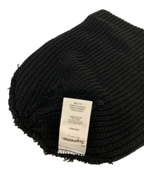 SUPREME（シュプリーム）SUPREME (シュプリーム) Loose Gauge Beanie ブラックの古着・服飾アイテム