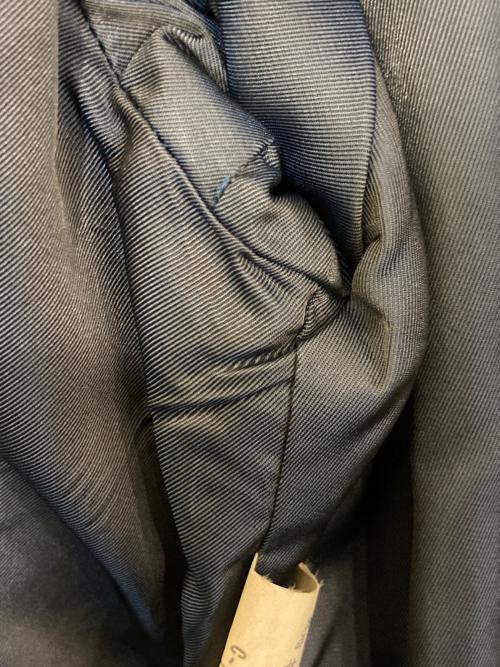 Burberry's（バーバリー）Burberry's (バーバリー) ウールステンカラーコート ネイビー サイズ:実寸参照の古着・服飾アイテム