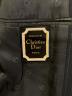 中古・古着 Christian Dior (クリスチャン ディオール) ストライプテーラードジャケット ネイビー サイズ:60：12000円