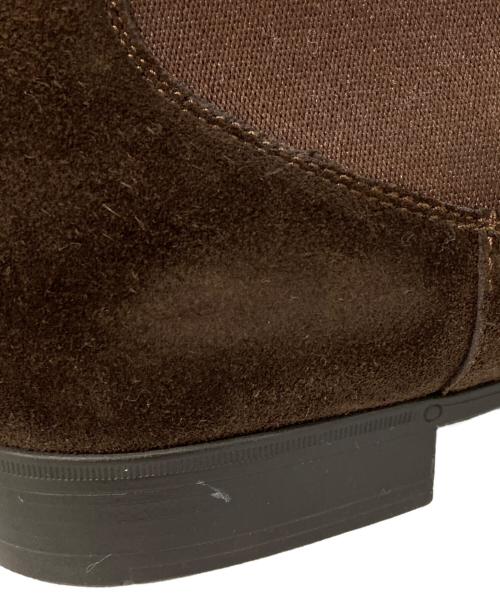 Santoni（サントーニ）Santoni (サントーニ) スウェードサイドゴアブーツ ブラウン サイズ:UK7　1/2の古着・服飾アイテム