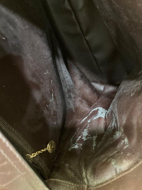 GUCCI（グッチ）GUCCI (グッチ) バンブーレザートートバッグ ブラウンの古着・服飾アイテム