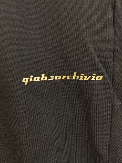 giab's ARCHIVIO（ジャブス アルキヴィオ）giab's ARCHIVIO (ジャブス アルキヴィオ) MASACCIO 永久クリース ストレッチ ジャージ パンツ　A3697 ブラック サイズ:44の古着・服飾アイテム