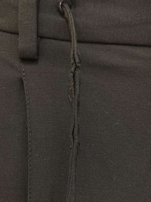 giab's ARCHIVIO（ジャブス アルキヴィオ）giab's ARCHIVIO (ジャブス アルキヴィオ) MASACCIO 永久クリース ストレッチ ジャージ パンツ　A3697 ブラック サイズ:44の古着・服飾アイテム